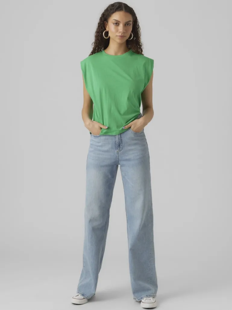 VMPANNA GLENN SL TOP JRS bright green