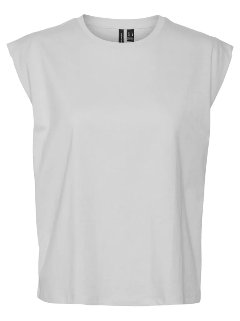 VMPANNA GLENN SL TOP JRS light grey melange