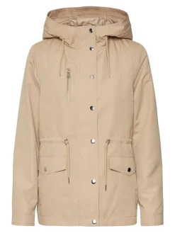 VMPERNILLEFIE SHORT PARKA travertine