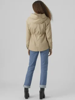 VMPERNILLEFIE SHORT PARKA travertine