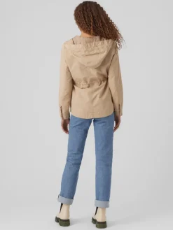 VMPERNILLEFIE SHORT PARKA travertine
