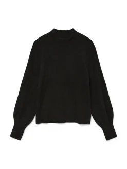 VMPIPPA LS HIGHNECK PULLOVER GA BOO black