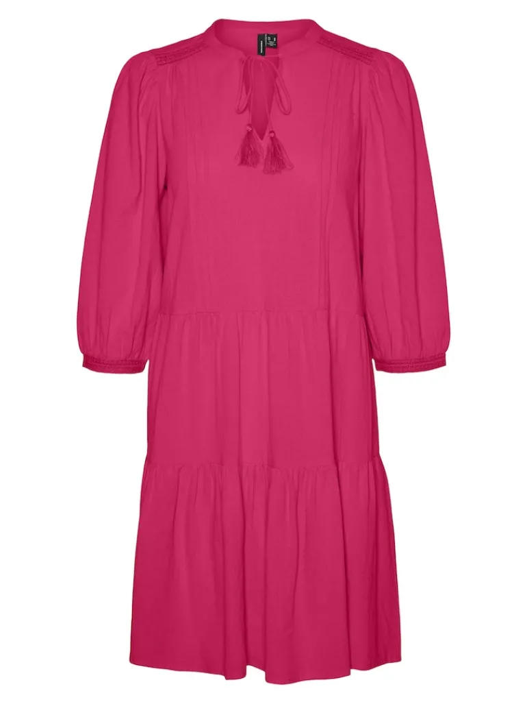 VMPRETTY 3/4 TUNIC WVN NOOS raspberry sorbet