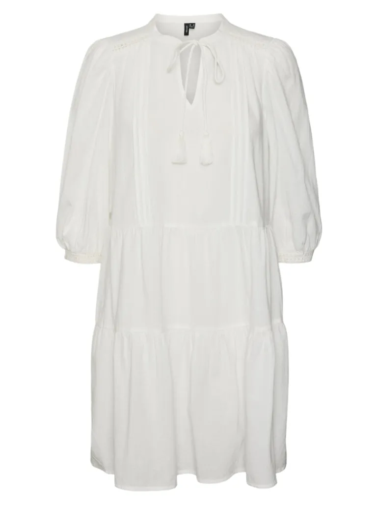 VMPRETTY 3/4 TUNIC WVN NOOS snow white