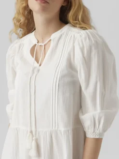 VMPRETTY 3/4 TUNIC WVN NOOS snow white