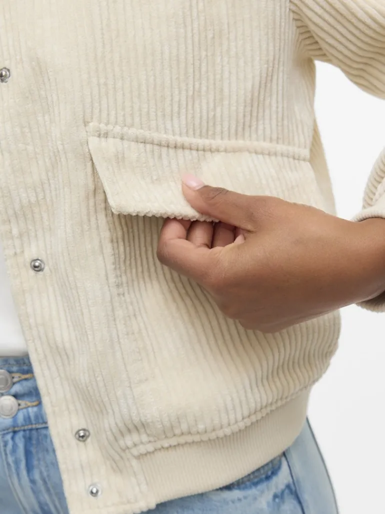 VMRAINIE AMALA SHORT JACKET oatmeal