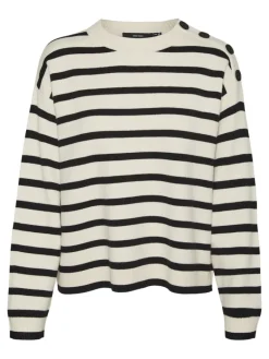 VMSABA LS O-NECK BUTTON PULLOVER GA NOOS birch1