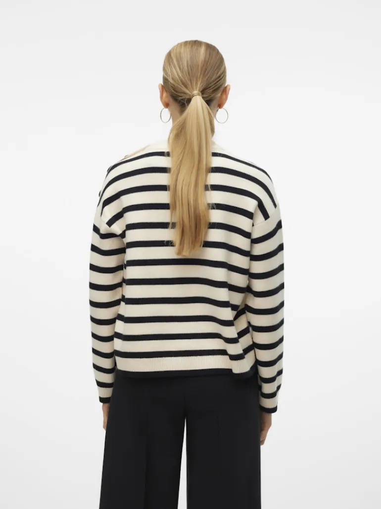 VMSABA LS O-NECK BUTTON PULLOVER GA NOOS birch1