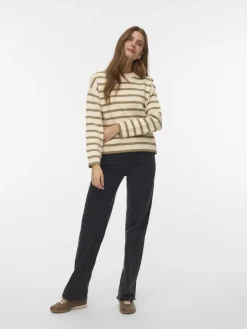 VMSABA LS O-NECK BUTTON PULLOVER GA NOOS birch2