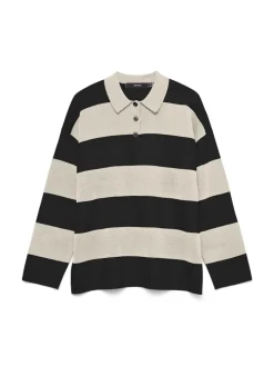 VMSABA POLONECK LS PULLOVER birch