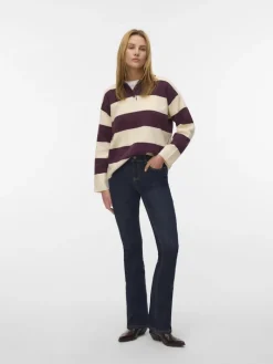 VMSABA POLONECK LS PULLOVER winetasting