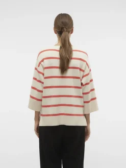 VMSABA 3/4 V-NCK STRIPE PULL GA NOOS hellgrau2