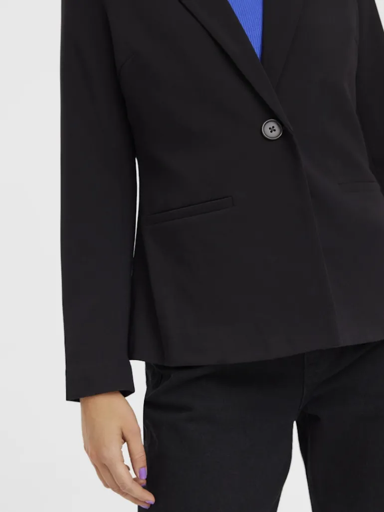 VMSANDY LS SLIM BLAZER NOOS black