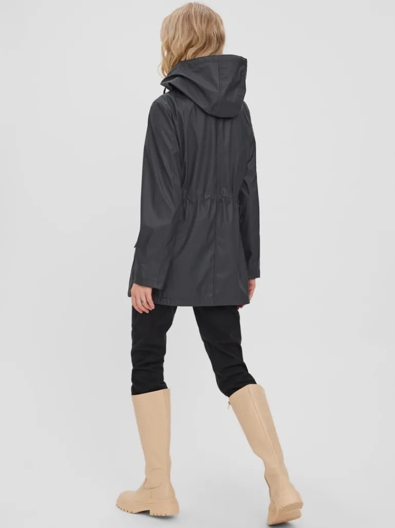 VMSHADYSOFINE COATED JACKET NOOS asphalt