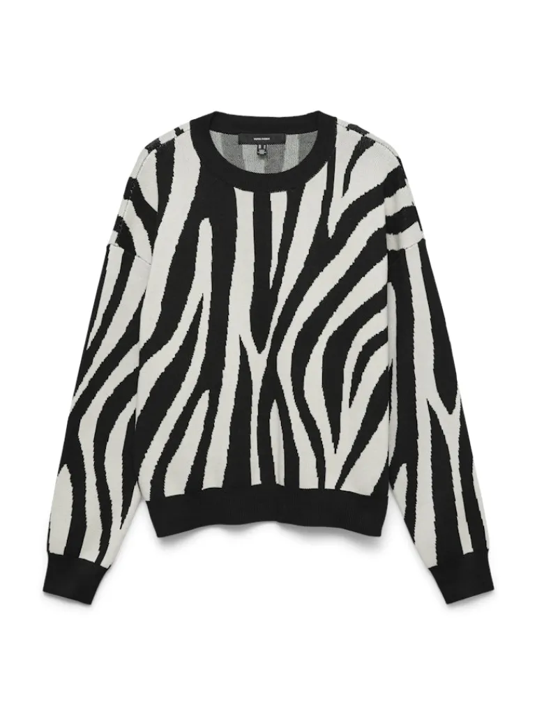 VMSILJEANIMAL LS O-NCK PULLOVER GA NOOS birch