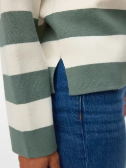 VMSILJE LS O-NECK BOXY PULLOVER NOOS laurel wreath