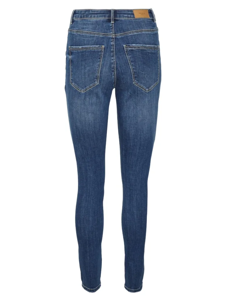 VMSOPHIA HR SKINNY DESTR J LI388 NOOS medium blue denim