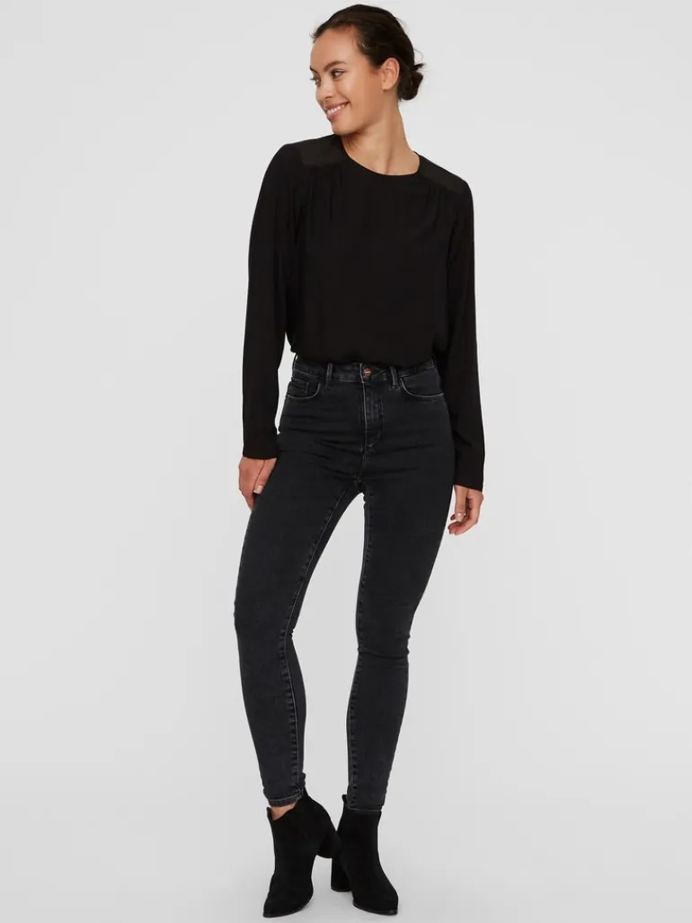 VMSOPHIA HR SKINNY JEANS BA210 VMA NOOS dark grey denim