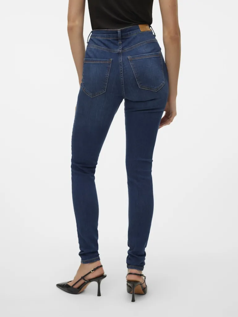 VMSOPHIA HW SKINNY JEANS MD BL NOOS medium blue denim