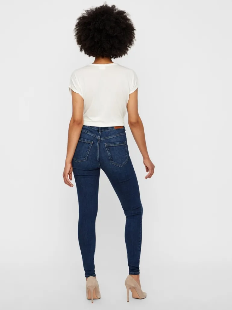 VMSOPHIA HW SKINNY JEANS MD BL NOOS medium blue denim