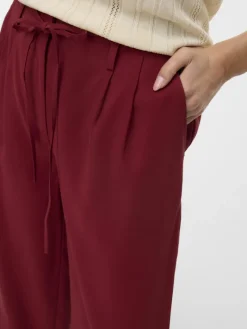 VMTANYA HW 7/8 WIDE PANTS BOO syrah