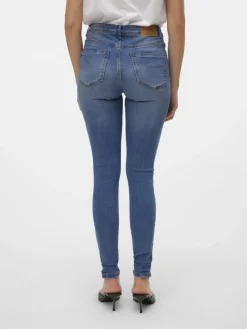 VMTANYA MR S PIPING JEANS VI349 GA NOOS medium blue denim
