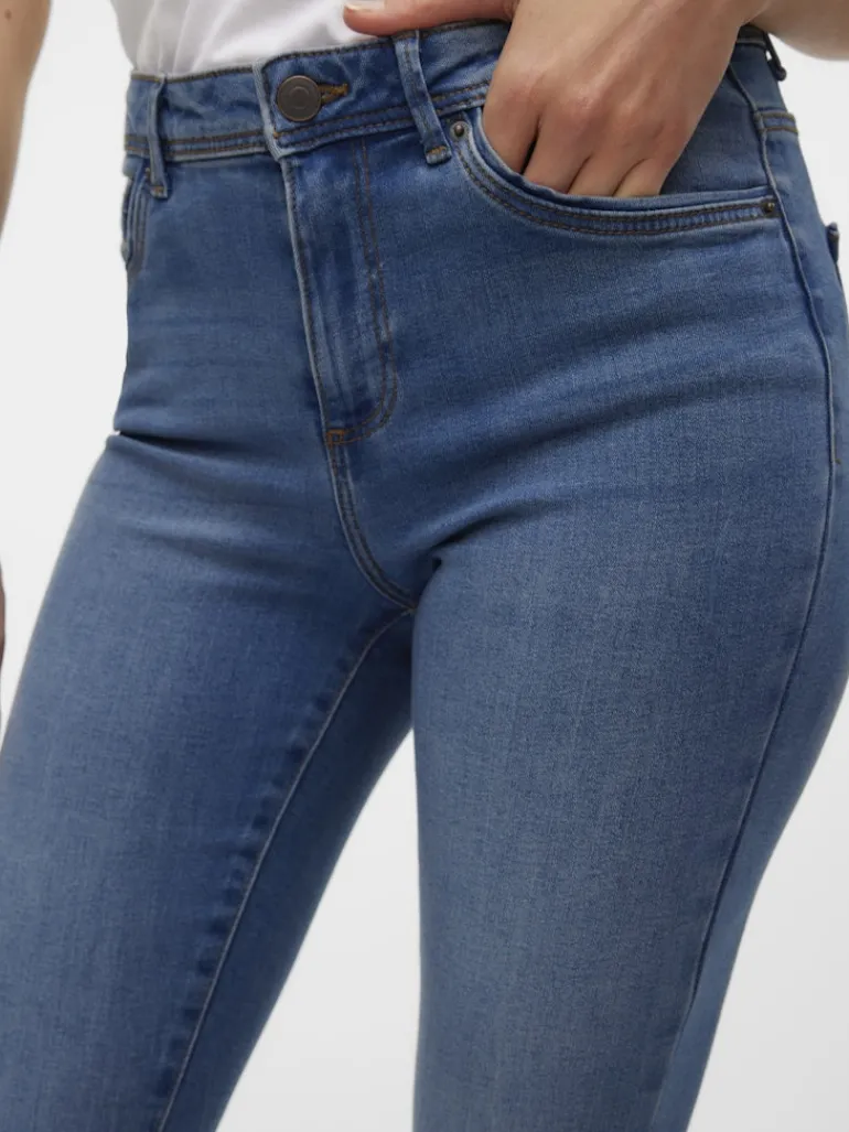 VMTANYA MR S PIPING JEANS VI349 GA NOOS medium blue denim