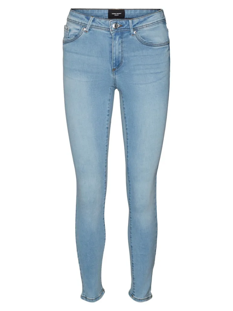 VMTANYA MR S PIPING JEANS VI352 GA NOOS light blue denim