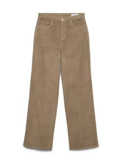 VMTESSA HR WIDE CORDUROY PANTS GA NOOS silver mink