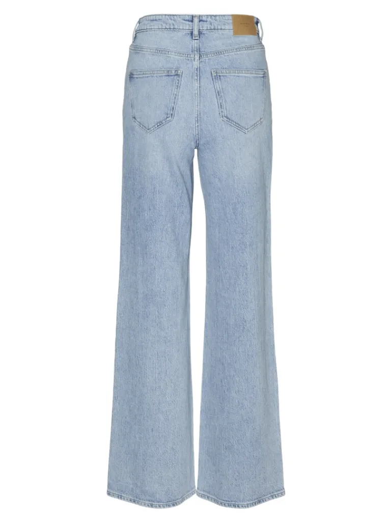 VMTESSA HR WIDE JEANS RA339 GA NOOS light blue denim