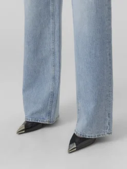 VMTESSA HR WIDE JEANS RA339 GA NOOS light blue denim