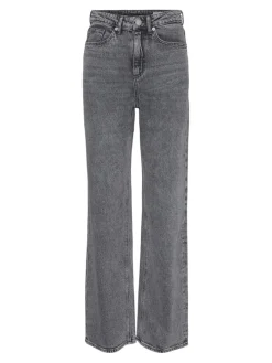 VMTESSA HR WIDE JEANS RA206 GA NOOS medium grey denim