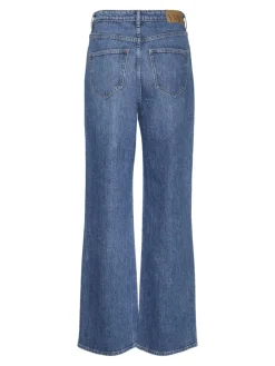 VMTESSA HR WIDE JEANS RA380 GA NOOS medium blue denim