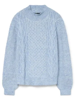VMUNIVERSE LS HIGHNECK PULLOVER GA BF allure