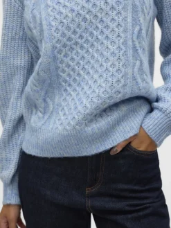 VMUNIVERSE LS HIGHNECK PULLOVER GA BF allure