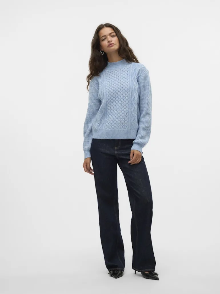 VMUNIVERSE LS HIGHNECK PULLOVER GA BF allure