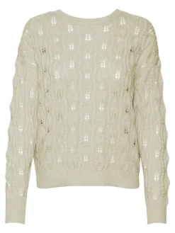 VMVERENA LS O-NK BACKDETAIL PULLOVER BOO birch