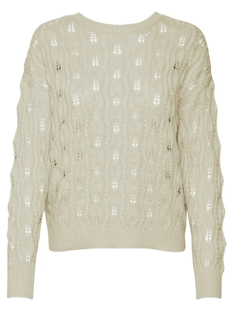 VMVERENA LS O-NK BACKDETAIL PULLOVER BOO birch