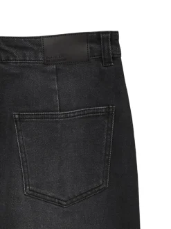 VMVERI HR CALF DENIM SKIRT GA MIX NOOS black