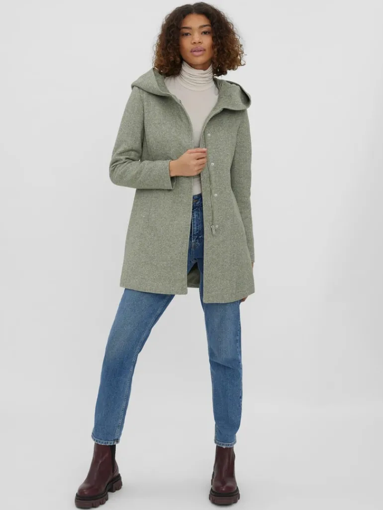 VMVERODONA LS JACKET NOOS deep lichen green