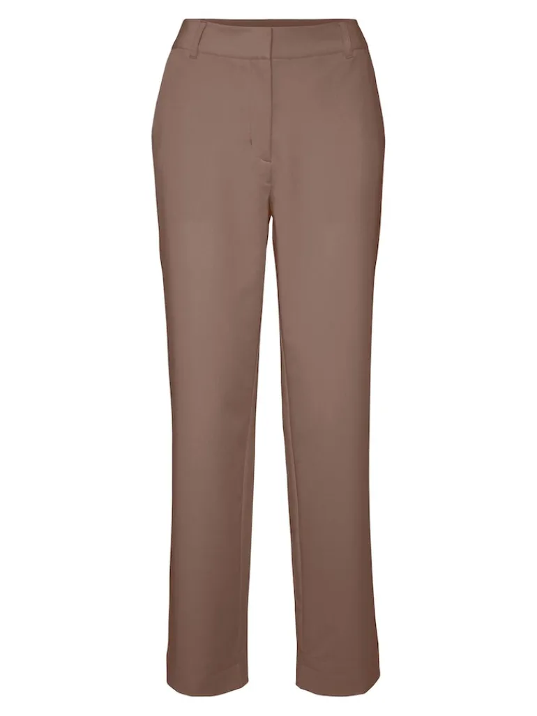 VMZELDA HW STRAIGHT PANT BOO brown lentil