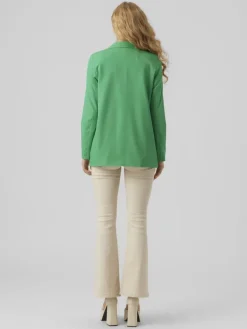 VMZELDA LS LOOSE BLAZER BOO bright green