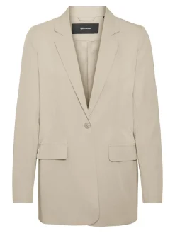 VMZELDA LS LOOSE BLAZER BOO humus