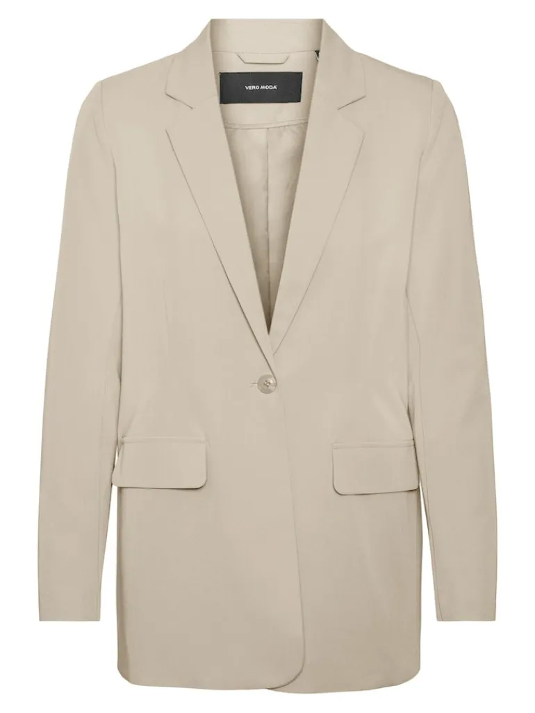 VMZELDA LS LOOSE BLAZER BOO humus