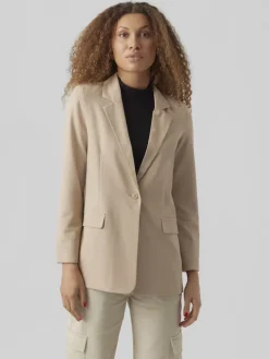 VMZELDA LS LOOSE BLAZER BOO humus