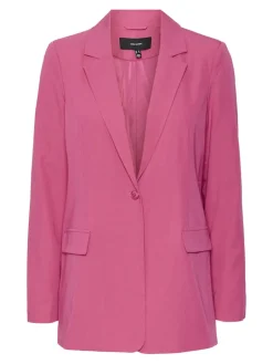 VMZELDA LS LOOSE BLAZER BOO pink yarrow