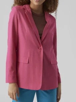VMZELDA LS LOOSE BLAZER BOO pink yarrow