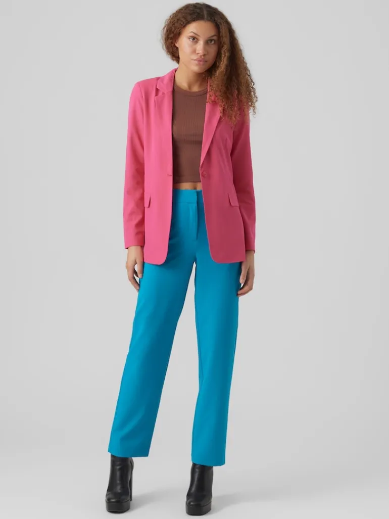 VMZELDA LS LOOSE BLAZER BOO pink yarrow