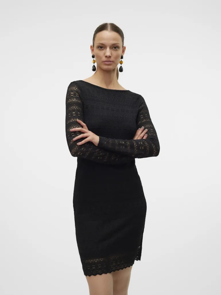 VMZOE 2-WAY LS SHORT DRESS JRS NOOS black