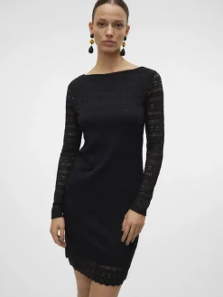 VMZOE 2-WAY LS SHORT DRESS JRS NOOS black